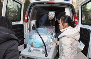 北票市妇婴监护型护送